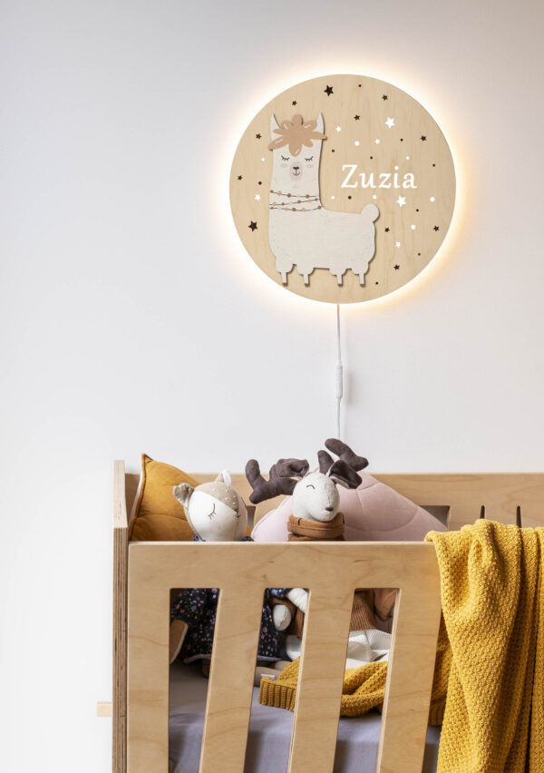 Lampka nocna dla dziecka - Alpaka